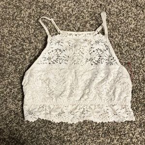 Aerie white lace bralette